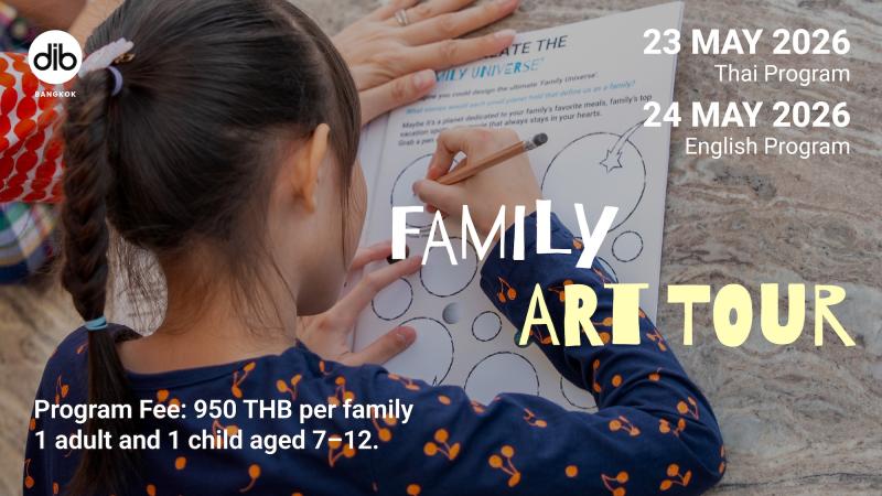 Family Art Tour at Dib Bangkok